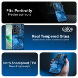 Gold Sprinkle Glass Case for IQOO Z9s Pro 5G