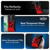 I Am A King Glass Case for IQOO Z9s Pro 5G