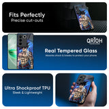 Branded Anime Glass Case for IQOO Z9s Pro 5G