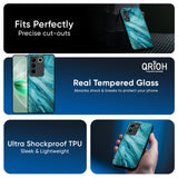 Ocean Marble Glass Case for IQOO Z9s Pro 5G