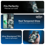 Abstact Tiles Glass Case for IQOO Z9s Pro 5G