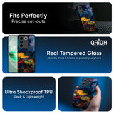 Multicolor Oil Painting Glass Case for Vivo T3 Pro 5G