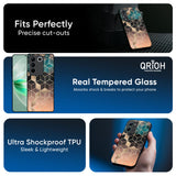 Bronze Texture Glass Case for IQOO Z9s Pro 5G