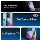 Abstract Holographic Glass Case for IQOO Z9s Pro 5G