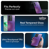 Ultraviolet Gradient Glass Case for IQOO Z9s Pro 5G