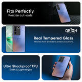 Blue Aura Glass Case for Vivo Y300 5G