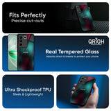 Dark Gradiant Glass Case for IQOO Z9s Pro 5G