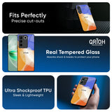 Creative Canvas Glass Case for IQOO Z9s Pro 5G