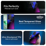 Viola Gradient Glass Case for Vivo Y300 5G