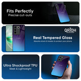 Dark Ocean Glass Case for Vivo Y300 5G