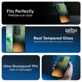 Blurry Forest Glass Case for Vivo Y300 5G