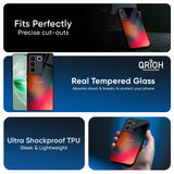 Playful Gradient Glass Case for Vivo Y300 5G