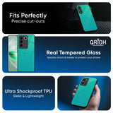 Cuba Blue Glass Case For IQOO Z9s Pro 5G