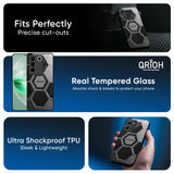 Hexagon Style Glass Case For Vivo Y300 5G