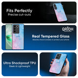 Mixed Watercolor Glass Case for IQOO Z9s Pro 5G