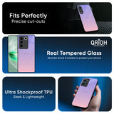 Lavender Gradient Glass Case for IQOO Z9s Pro 5G