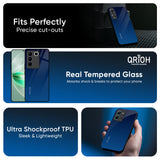 Very Blue Glass Case for IQOO Z9s Pro 5G