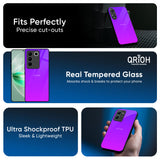 Purple Pink Glass Case for IQOO Z9s Pro 5G