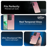 Blooming Pink Glass Case for IQOO Z9s Pro 5G