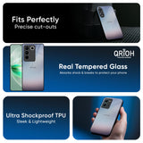 Light Sky Texture Glass Case for Vivo Y300 5G