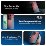 Dusty Multi Gradient Glass Case for IQOO Z9s Pro 5G