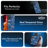 Blue Cheetah Glass Case for Redmi Note 14 5G