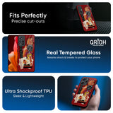 Gryffindor Glass Case for Redmi Note 14 5G