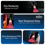 Fashion Princess Glass Case for Redmi Note 14 5G