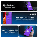 Make it Happen Glass Case for Redmi Note 14 5G