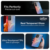 Mystic Aurora Glass Case for Redmi Note 14 5G