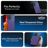 Indigo Pastel Glass Case For Redmi Note 14 Pro Plus 5G