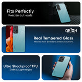 Arctic Blue Glass Case For Redmi Note 14 Pro Plus 5G