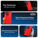 Blood Red Glass Case for Mi 14 CIVI