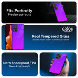 Purple Pink Glass Case for Redmi Note 14 5G