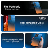 Sunset Of Ocean Glass Case for Redmi Note 14 5G