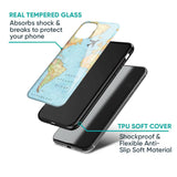 Travel Map Glass Case for Samsung Galaxy A26 5G