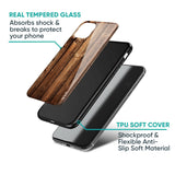 Timber Printed Glass Case for Realme 12 Plus 5G