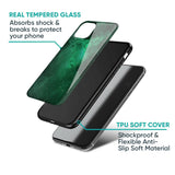 Emerald Firefly Glass Case For Vivo V30e