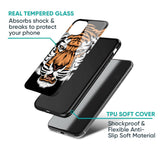 Angry Tiger Glass Case For Samsung Galaxy S25 Plus 5G