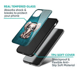 Adorable Baby Elephant Glass Case For Vivo Y200 5G
