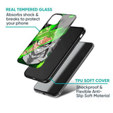 Anime Green Splash Glass Case for Samsung Galaxy S24 FE 5G