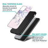 Elegant Floral Glass Case for Samsung Galaxy S24 FE 5G