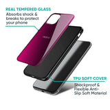 Pink Burst Glass Case for Oppo F27 Pro Plus