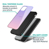 Lavender Gradient Glass Case for Oppo F27 Pro Plus