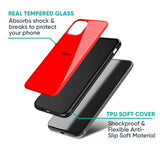 Blood Red Glass Case for Oppo F27 Pro Plus