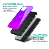 Purple Pink Glass Case for Oppo F27 Pro Plus