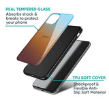 Rich Brown Glass Case for Oppo F27 Pro Plus