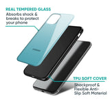 Arctic Blue Glass Case For Samsung Galaxy S25 Plus 5G