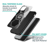 Hexagon Style Glass Case For Samsung Galaxy S25 Plus 5G