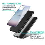 Light Sky Texture Glass Case for Samsung Galaxy A04